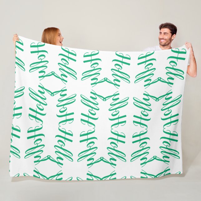 Manta personalizada del paño grueso y suave del (In situ)