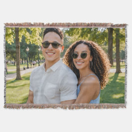 Manta personalizada para lanzar con foto | Imagen