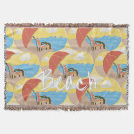 Manta personalizada para silla de playa costera