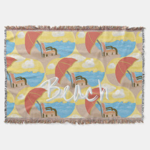 Manta personalizada para silla de playa costera