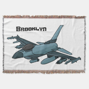 Manta Personalizado de avión de combate militar