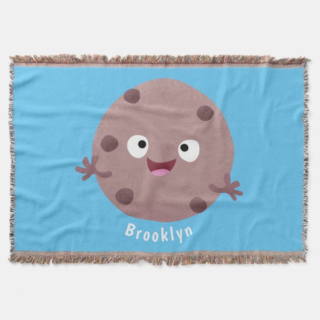 Manta Personalizado de galleta de chocolate inteligente (Anverso)