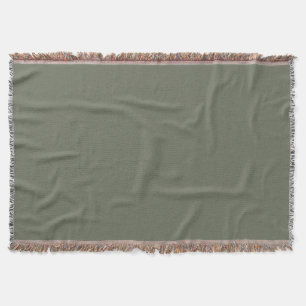 Manta Personalizado Moss Green Tejido Blanquete