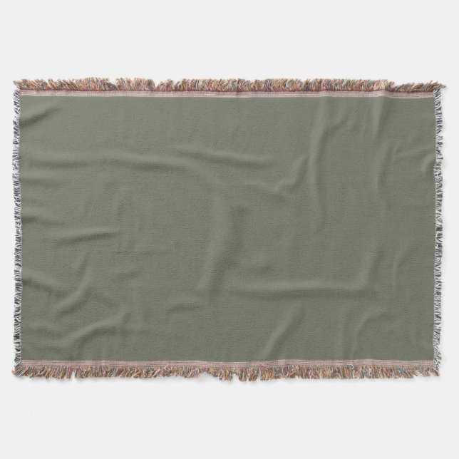 Manta Personalizado Moss Green Tejido Blanquete (Anverso)