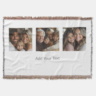 Manta Personalize This Blanket Add Your Photo and Text