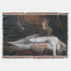 Manta Pesadilla de Henry Fuseli Gothic Macabre Dark Art
