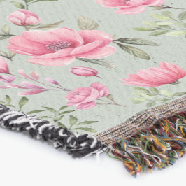 Manta Pétalos de Blush Meadow en Flor