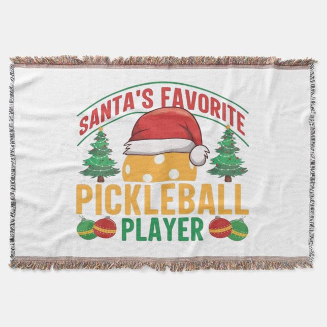 Manta Pickleball Navidad  (Anverso)