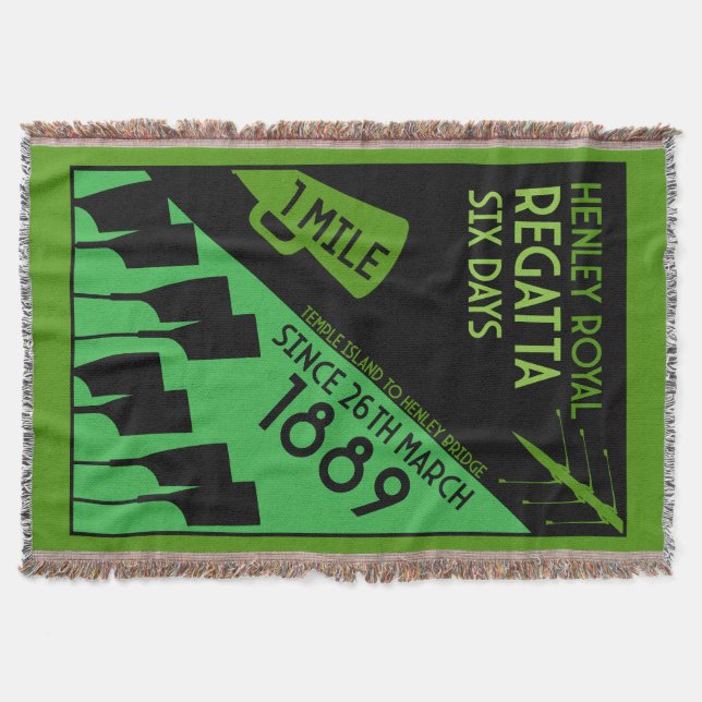 Manta Picnic de la Regatta del Río Británico (Anverso)