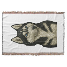 Piedra preciosa de Husky Siberiano