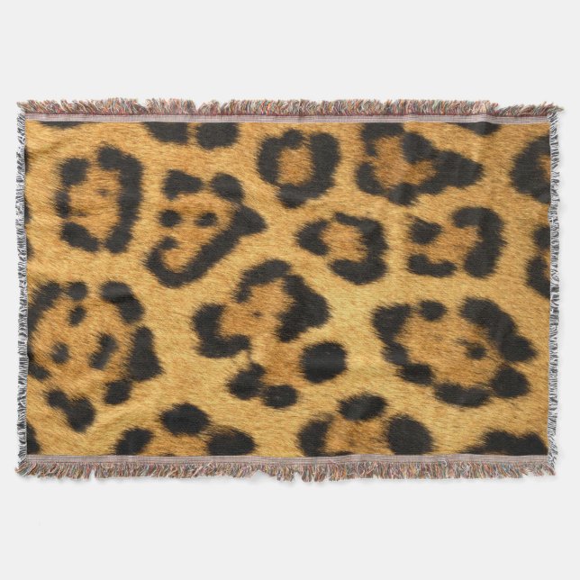 Manta Piel Faux Jaguar (Anverso)