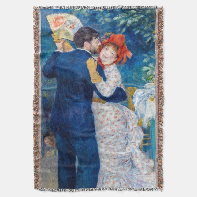 Manta Pierre-Auguste Renoir - Baile rural (Frente vertical)