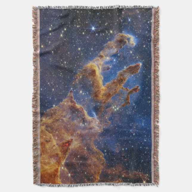 Manta Pilares de la creación Eagle Nebula Webb Telescopi (Frente vertical)