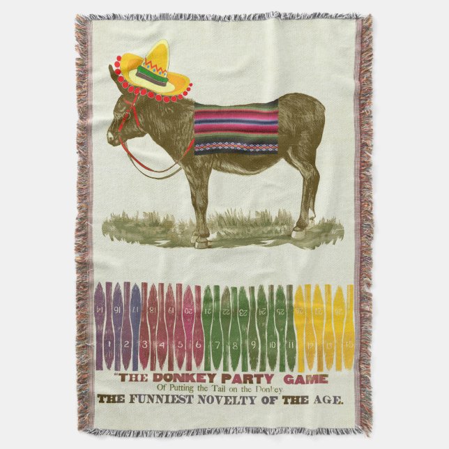 Manta Pin the tail on the Donkey (Frente vertical)