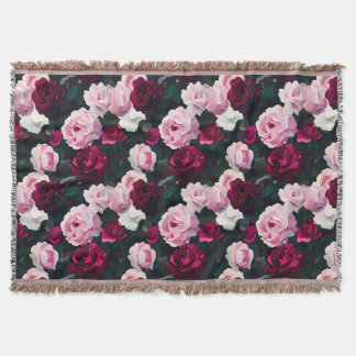 Manta Pink and Red Painted Roses