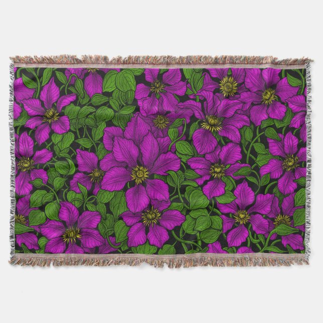 Manta Pink Clematis (Anverso)