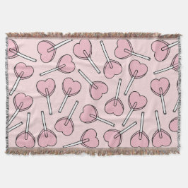 Manta Pink Lollipops, Heart Lollipops, Lollipop Pattern