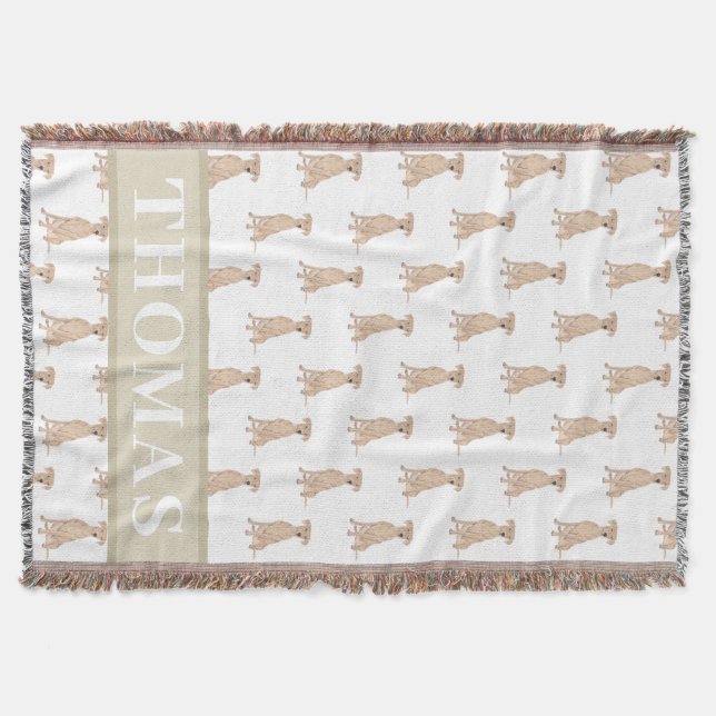 Manta Pinscher alemán personalizado (Anverso)