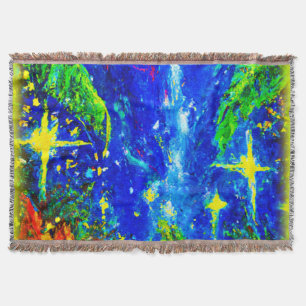 Manta Pintura de estrellas de la jungla. ¡Hazte con una 