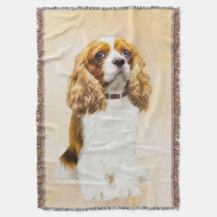 Manta Pintura original de Cavalier King Charles Spaniel