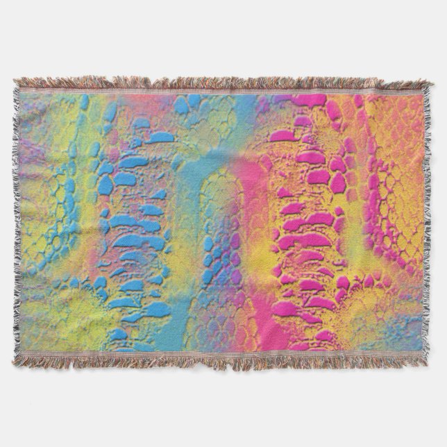 Manta PIRÓN - fractal decorativo moderno - (Anverso)