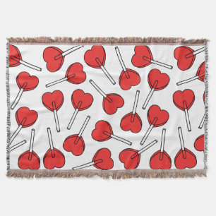 Manta Piruetas Rojas, Piruetas de Corazón, Patrón de Pir