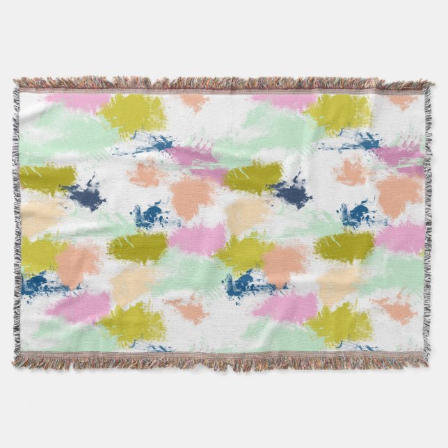 Manta Piscinas , pinturas de aceite (Anverso)