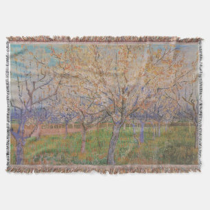 Manta PixDezines van gogh melocotón florero
