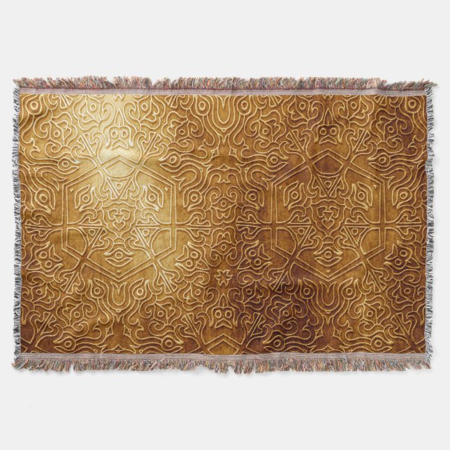 Manta Placa Metalizado Ornate Classic (Anverso)