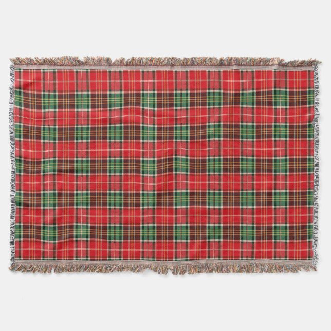 Manta Plaid de Navidad Tradicional (Anverso)