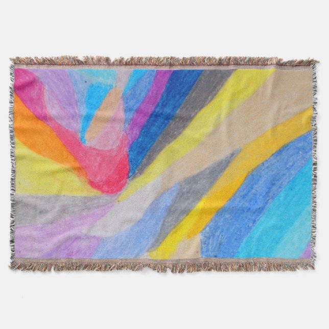 Manta Planet Life Throw Blanket (Anverso)