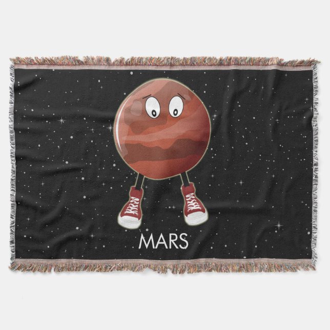 Manta Planeta Mars & Stars (Anverso)