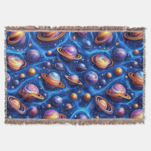 Manta Planetas de la galaxia lunar