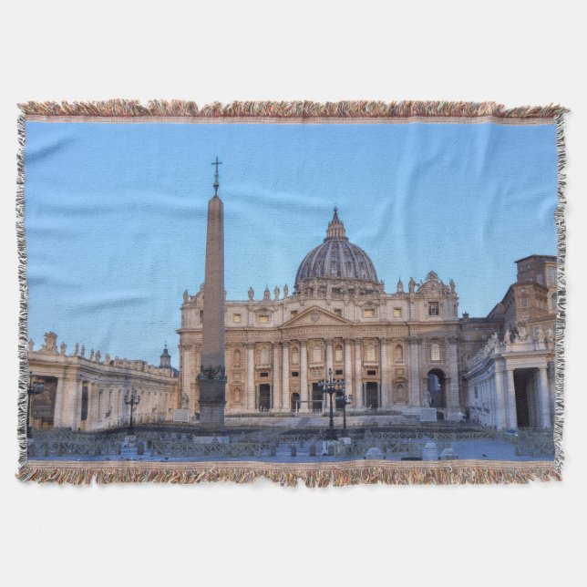 Manta Plaza de San Pedro en Ciudad del Vaticano - Roma,  (Anverso)