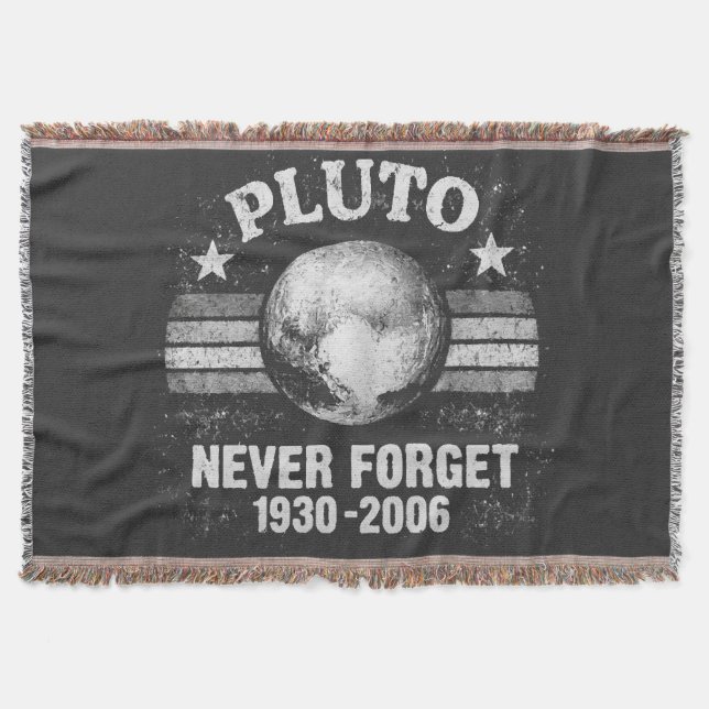 Manta Plutón Nunca Olvides (Anverso)