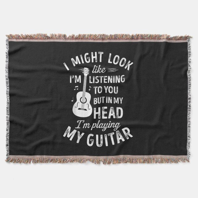 Manta Podría Parecer Que Te Escucho A La Divertida Guita (Anverso)