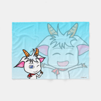 MANTA POLAR こかげのやぎ フリースブランケット