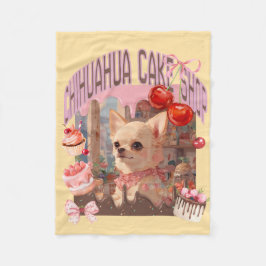 Manta Polar 可愛いチワワのケーキ屋さん、sweets 、cherry、coquett,cake,puppyが好き