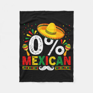 Manta Polar 0% mexicano divertido cinco de mayo sombrero latin