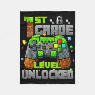 Manta Polar 1º Grado Nivel Sin Bloquear Video Gamer Pixel Ck T