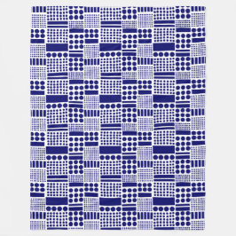 Manta Polar 100416 - Marina Profunda en blanco