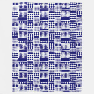 Manta Polar 100416 - Marina Profunda en blanco