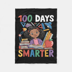 Manta Polar 100 días de colegios de niños afroChicas 100 días