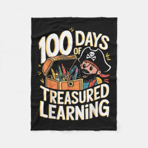 Manta Polar 100 Días De Maestros De Niños Escolares 100 Días D