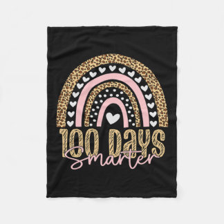 Manta Polar 100 días del día del profesor escolar 100 días Leo