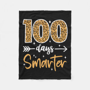 Manta Polar 100 días del Leopard 100th Day Of School Teacher K