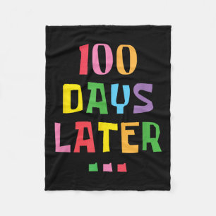 Manta Polar 100 días después, 100° día de los niños maestros d