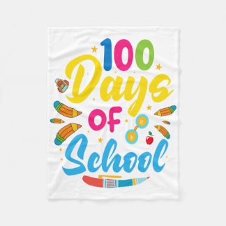 Manta Polar 100 Días Escolares 100 Días Escolares