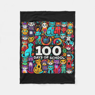 Manta Polar 100 días fácil para un gato 100 días de profesor d