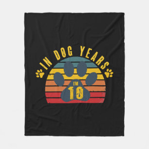 Manta Polar 10 en años de perro